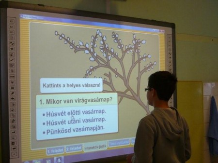 Interaktív tábla gyakorlati alkalmazása